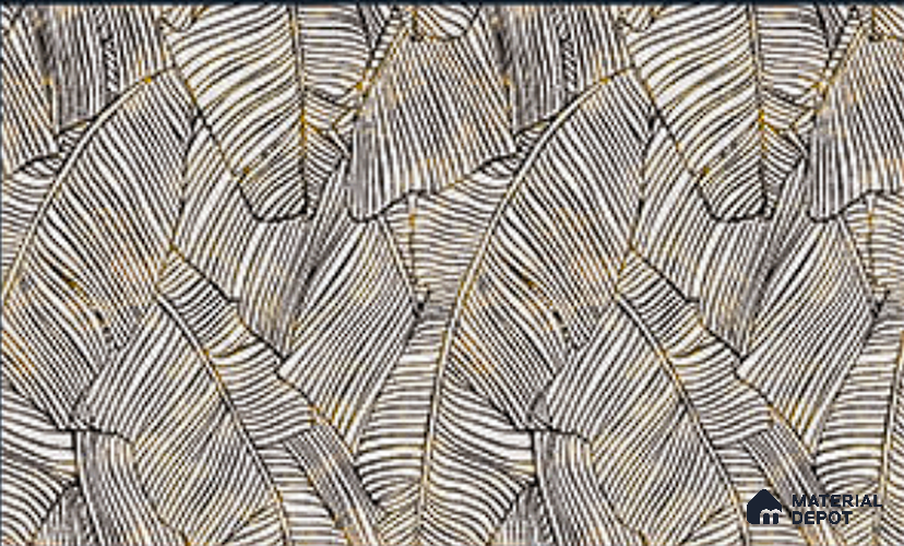 BT-028 | 5 Meter x 42 Inch PVC Florals Look Wallpaper - 57 Sq. Ft. | Minimum 15% wastage during installation