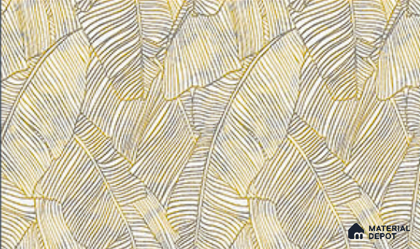 BT-031 | 5 Meter x 42 Inch PVC Florals Look Wallpaper - 57 Sq. Ft. | Minimum 15% wastage during installation