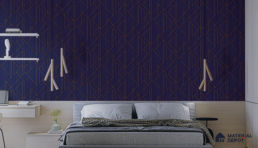 BT-037 | 5 Meter x 42 Inch PVC Patterned Look Wallpaper - 57 Sq. Ft. | Minimum 15% wastage during installation
