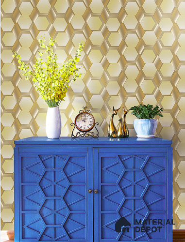 BT-049 | 5 Meter x 42 Inch PVC 3D Look Wallpaper - 57 Sq. Ft. | Minimum 15% wastage during installation