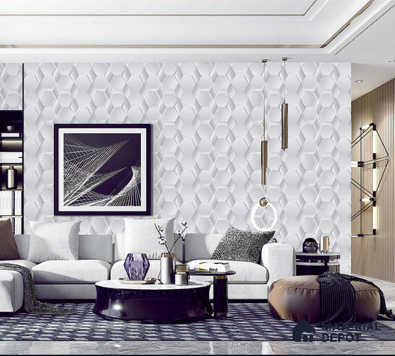 BT-051 | 5 Meter x 42 Inch PVC 3D Look Wallpaper - 57 Sq. Ft. | Minimum 15% wastage during installation