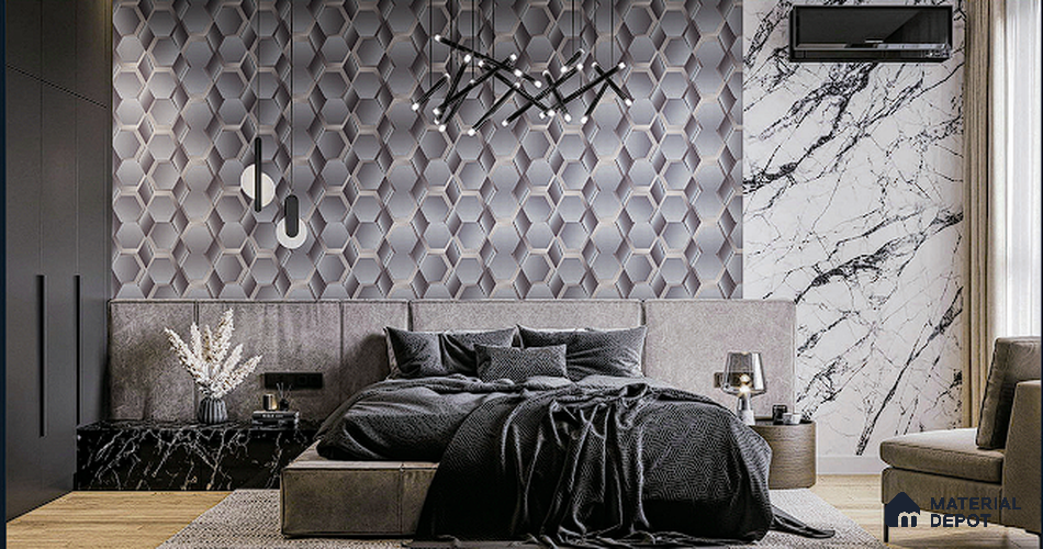 BT-053 | 5 Meter x 42 Inch PVC 3D Look Wallpaper - 57 Sq. Ft. | Minimum 15% wastage during installation