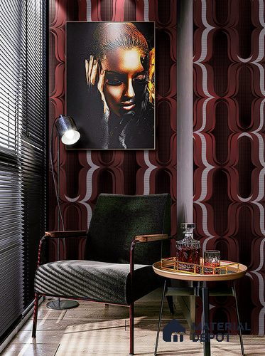 BT-058 | 5 Meter x 42 Inch PVC 3D Look Wallpaper - 57 Sq. Ft. | Minimum 15% wastage during installation