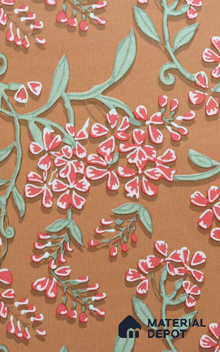CC2234-2 | 10 Meter x 21 Inch Florals Look Wallpaper - 57 Sq. Ft. | Minimum 15% wastage during installation