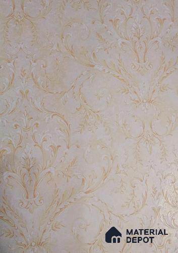 DE40805 | 10 Meter x 21 Inch PVC Florals Look Wallpaper - 57 Sq. Ft. | Minimum 15% wastage during installation
