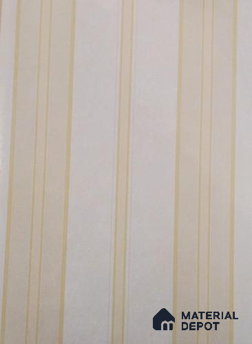 DE40810 | 10 Meter x 21 Inch PVC Stripes Look Wallpaper - 57 Sq. Ft. | Minimum 15% wastage during installation