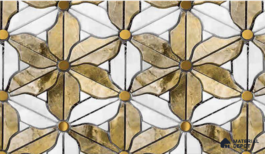 FE501-2 | 10 Meter x 21 Inch PVC Patterned Look Wallpaper - 57 Sq. Ft. | Minimum 15% wastage during installation