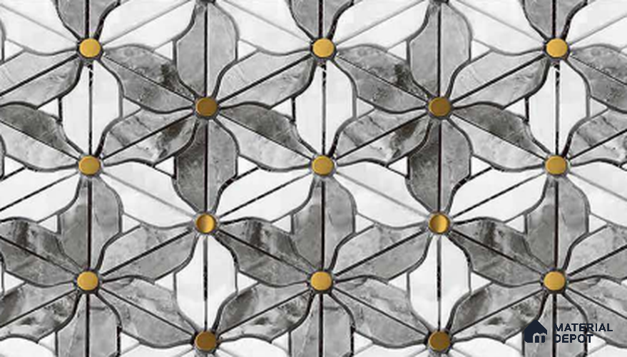 FE501-4 | 10 Meter x 21 Inch PVC Patterned Look Wallpaper - 57 Sq. Ft. | Minimum 15% wastage during installation