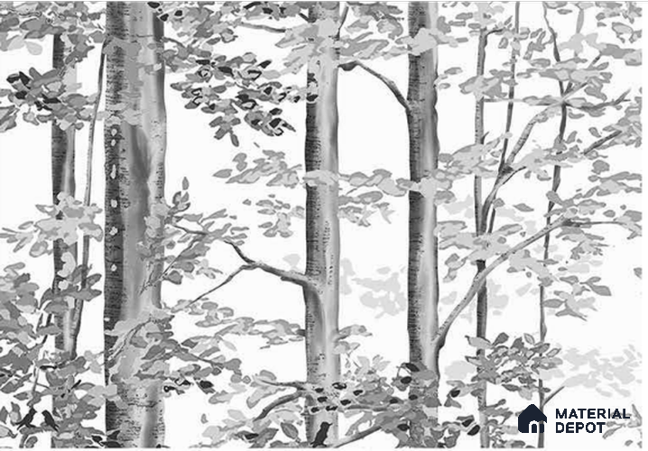 FE502-2 | 10 Meter x 21 Inch PVC Tropical Look Wallpaper - 57 Sq. Ft. | Minimum 15% wastage during installation