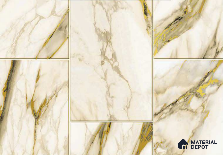 FE503-2 | 10 Meter x 21 Inch PVC Marble Look Wallpaper - 57 Sq. Ft. | Minimum 10% wastage during installation