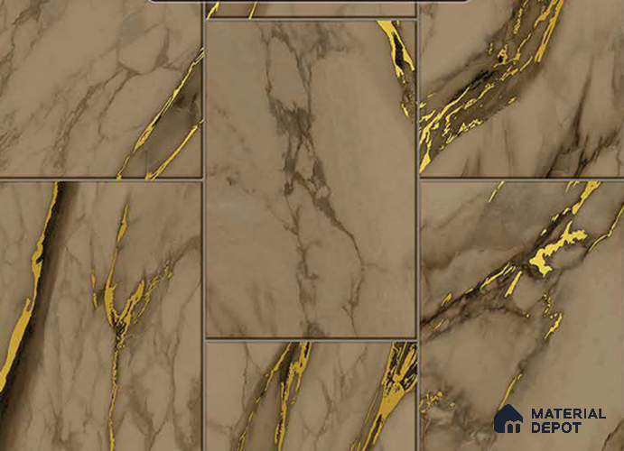 FE503-3 | 10 Meter x 21 Inch PVC Marble Look Wallpaper - 57 Sq. Ft. | Minimum 10% wastage during installation