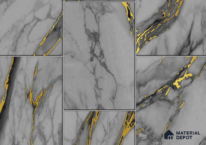 FE503-4 | 10 Meter x 21 Inch PVC Marble Look Wallpaper - 57 Sq. Ft. | Minimum 10% wastage during installation