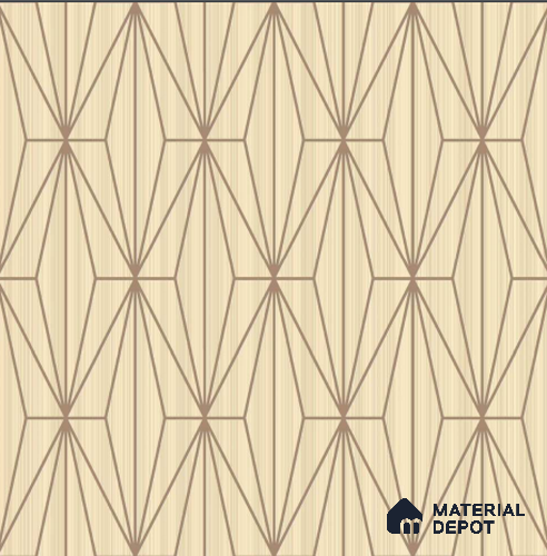 FL-2318 | 10 Meter x 21 Inch Non Woven Patterned Look Wallpaper - 57 Sq. Ft.