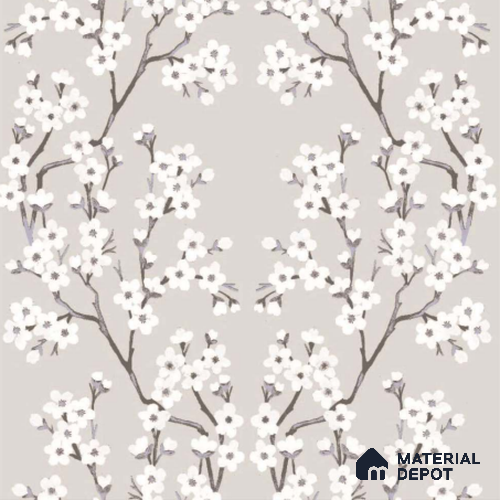 FL-2329 | 10 Meter x 21 Inch Non Woven Florals Look Wallpaper - 57 Sq. Ft.