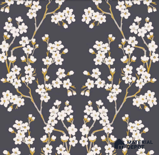 FL-2331 | 10 Meter x 21 Inch Non Woven Florals Look Wallpaper - 57 Sq. Ft.