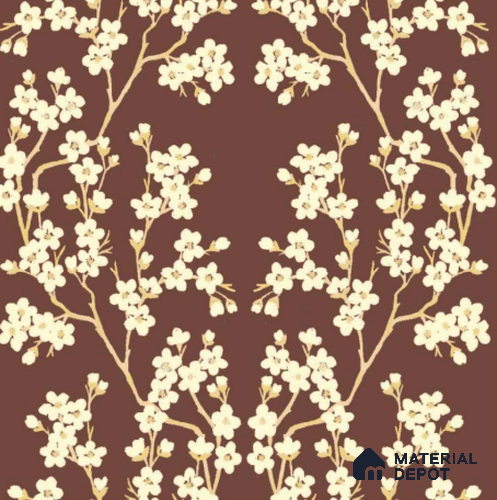 FL-2335 | 10 Meter x 21 Inch Non Woven Tropical Look Wallpaper - 57 Sq. Ft.