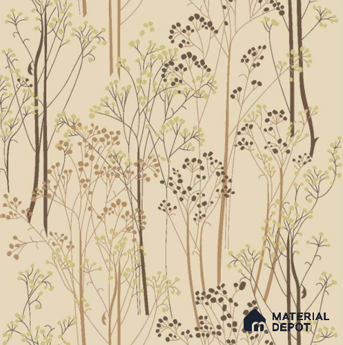 FL-2349 | 10 Meter x 21 Inch Non Woven Tropical Look Wallpaper - 57 Sq. Ft.