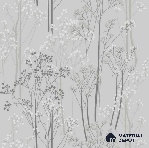 FL-2350 | 10 Meter x 21 Inch Non Woven Florals Look Wallpaper - 57 Sq. Ft.