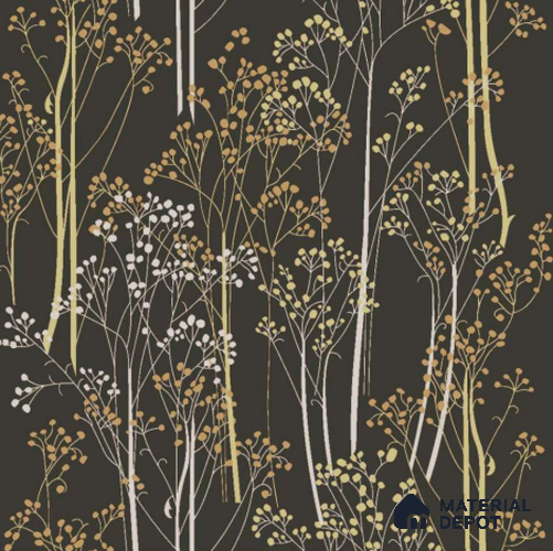 FL-2352 | 10 Meter x 21 Inch Non Woven Florals Look Wallpaper - 57 Sq. Ft.