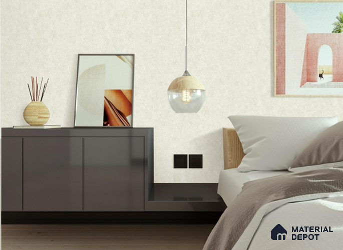 LA-9024 | 10 Meter x 21 Inch PVC Texture Look Wallpaper - 57 Sq. Ft. | Minimum 15% wastage during installation