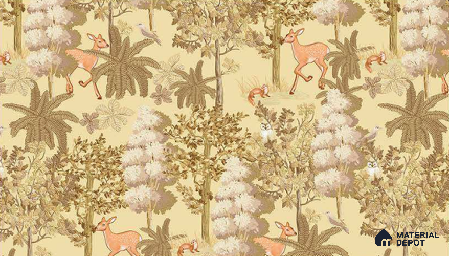 OR01-4 | 5 Meter x 42 Inch PVC Nature Look Wallpaper - 57 Sq. Ft. | Minimum 15% wastage during installation