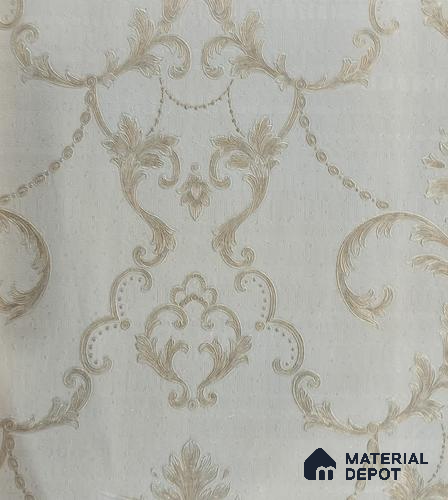RD2513 | 5 Meter x 42 Inch PVC Florals Look Wallpaper - 57 Sq. Ft. | Minimum 15% wastage during installation