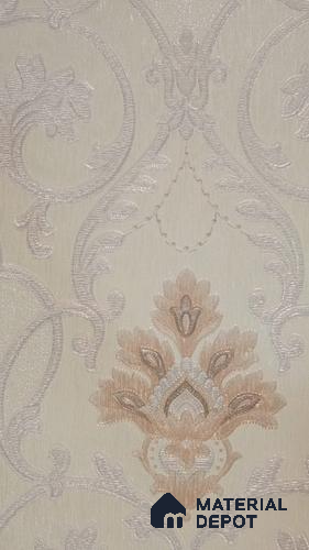 RD2516 | 5 Meter x 42 Inch PVC Florals Look Wallpaper - 57 Sq. Ft. | Minimum 15% wastage during installation