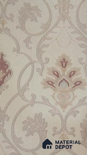 RD2517 | 5 Meter x 42 Inch PVC Florals Look Wallpaper - 57 Sq. Ft. | Minimum 15% wastage during installation