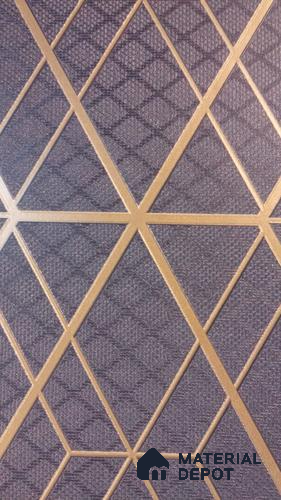 RD2532 | 5 Meter x 42 Inch PVC Geometric Look Wallpaper - 57 Sq. Ft. | Minimum 15% wastage during installation