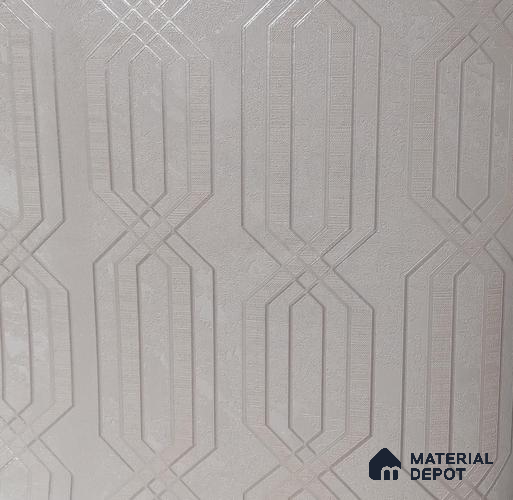 RD2543 | 5 Meter x 42 Inch PVC Geometric Look Wallpaper - 57 Sq. Ft. | Minimum 15% wastage during installation