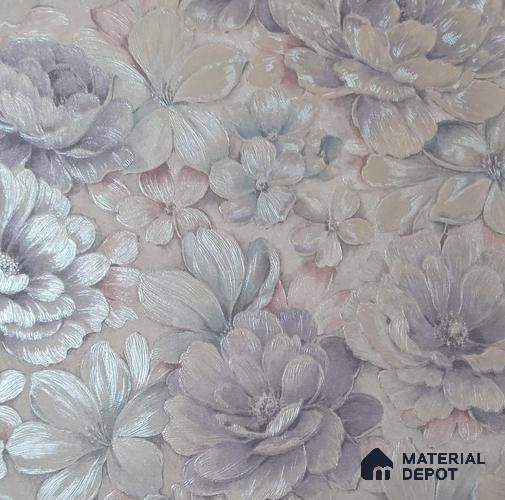 RD2552 | 5 Meter x 42 Inch PVC Florals Look Wallpaper - 57 Sq. Ft. | Minimum 15% wastage during installation