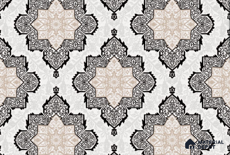 RD2626 | 10 Meter x 21 Inch PVC Patterned Look Wallpaper - 57 Sq. Ft. | Minimum 15% wastage during installation
