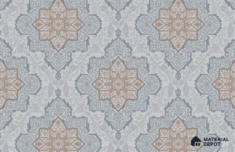 RD2629 | 10 Meter x 21 Inch PVC Patterned Look Wallpaper - 57 Sq. Ft. | Minimum 15% wastage during installation