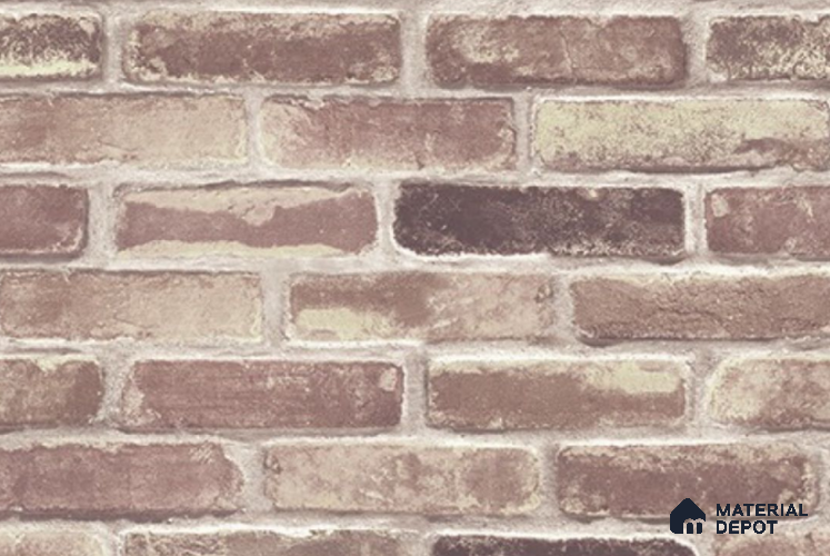 RD2662 | 10 Meter x 21 Inch PVC Brick Look Wallpaper - 57 Sq. Ft. | Minimum 15% wastage during installation