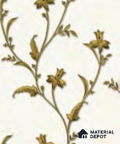 RD2901 | 10 Meter x 21 Inch PVC Florals Look Wallpaper - 57 Sq. Ft. | Minimum 15% wastage during installation