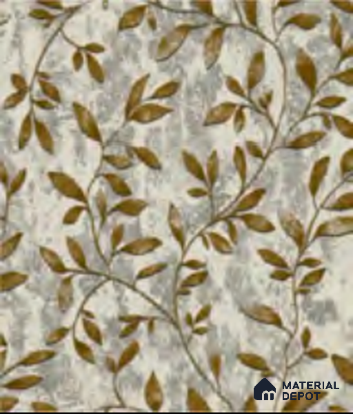 RD2946 | 10 Meter x 21 Inch PVC Florals Look Wallpaper - 57 Sq. Ft. | Minimum 15% wastage during installation
