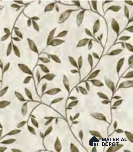 RD2947 | 10 Meter x 21 Inch PVC Florals Look Wallpaper - 57 Sq. Ft. | Minimum 15% wastage during installation