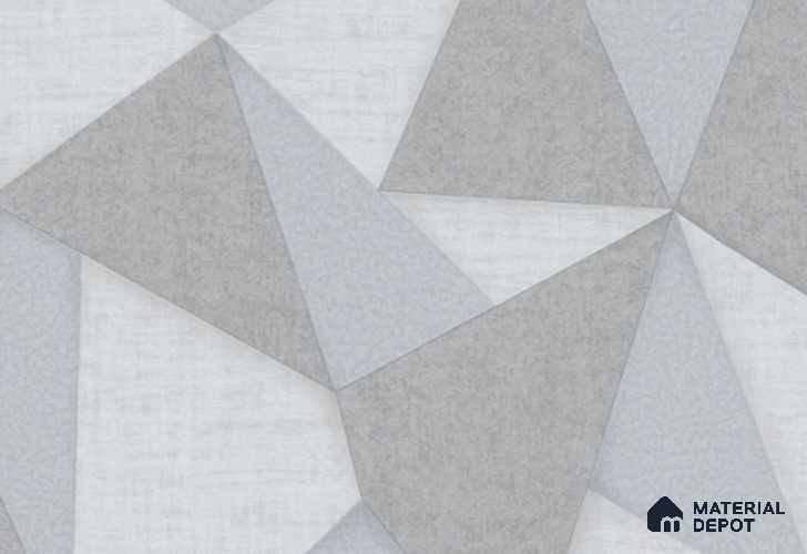 SK7851 | 10 Meter x 21 Inch PVC Geometric Look Wallpaper - 57 Sq. Ft. | Minimum 15% wastage during installation