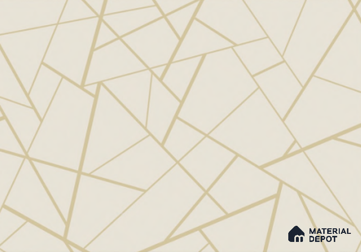 SL3852 | 10 Meter x 21 Inch PVC Geometric Look Wallpaper - 57 Sq. Ft. | Minimum 15% wastage during installation
