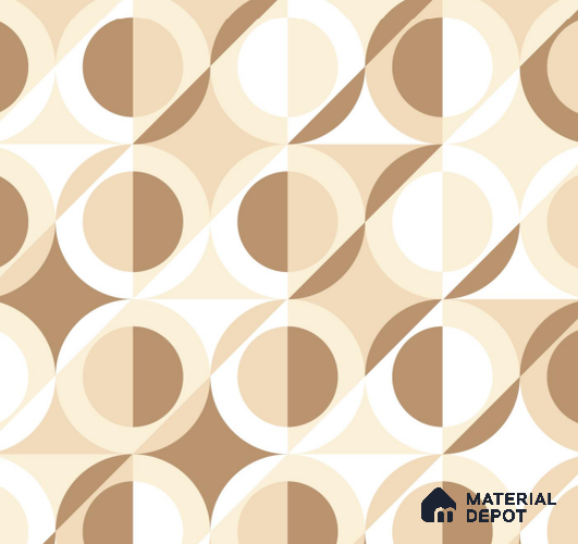 VECT-07 | 10 Meter x 21 Inch Non Woven Patterned Look Wallpaper - 57 Sq. Ft. | Minimum 15% wastage during installation