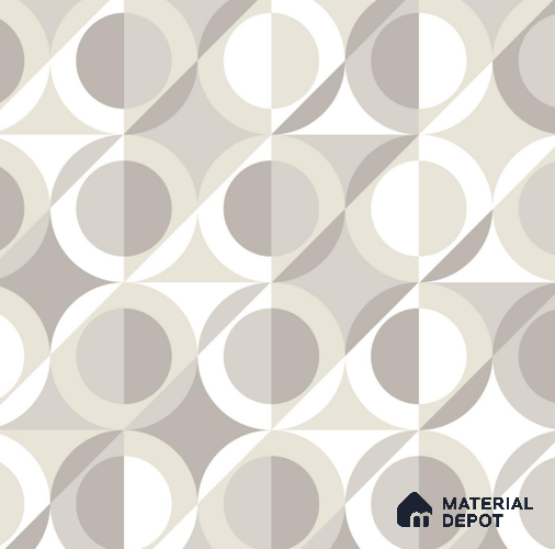 VECT-12 | 10 Meter x 21 Inch Non Woven Patterned Look Wallpaper - 57 Sq. Ft. | Minimum 15% wastage during installation