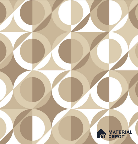 VECT-17 | 10 Meter x 21 Inch Non Woven Patterned Look Wallpaper - 57 Sq. Ft. | Minimum 15% wastage during installation