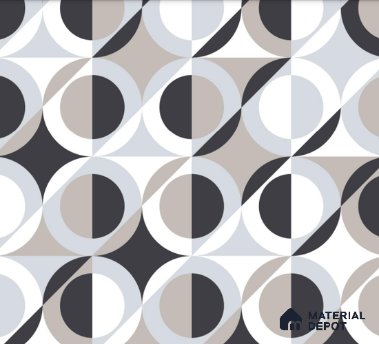 VECT-52 | 10 Meter x 21 Inch Non Woven Patterned Look Wallpaper - 57 Sq. Ft. | Minimum 15% wastage during installation