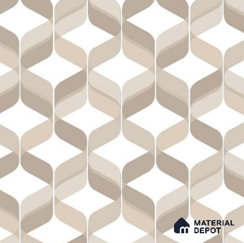VECT-04 | 10 Meter x 21 Inch Non Woven 3D Look Wallpaper - 57 Sq. Ft. | Minimum 15% wastage during installation