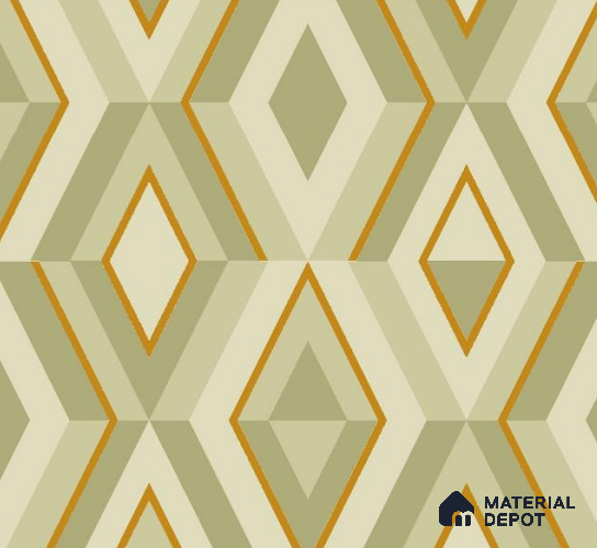 VECT-23 | 10 Meter x 21 Inch Non Woven Patterned Look Wallpaper - 57 Sq. Ft. | Minimum 15% wastage during installation