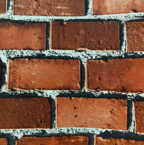 WP-1413 | 9.5 Meter x 21 Inches Brick Look Wallpaper - 54 Sq. Ft. | Minimum 15% wastage during installation