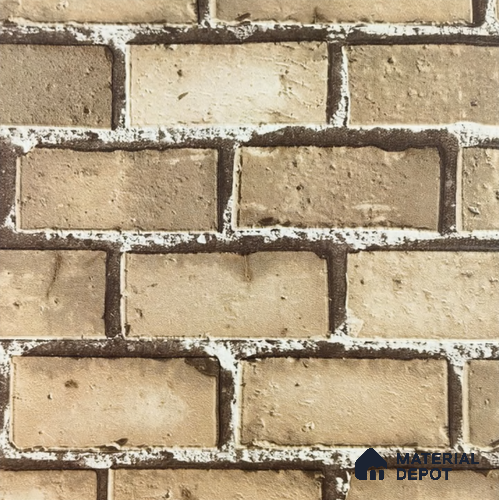 WP-1416 | 9.5 Meter x 21 Inches Brick Look Wallpaper - 54 Sq. Ft.  | Minimum 15% wastage during installation