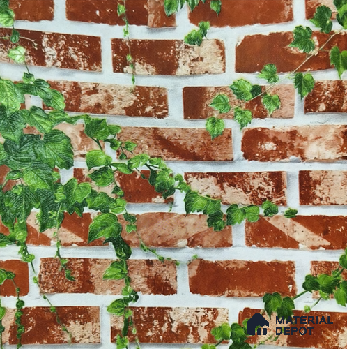 WP-1429 | 9.5 Meter x 21 Inches Brick Look Wallpaper - 54 Sq. Ft. | Minimum 15% wastage during installation