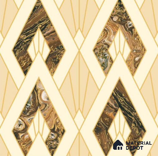 WT0704 | 10 Meter x 21 Inch PVC Patterned Look Wallpaper - 57 Sq. Ft. | Minimum 15% wastage during installation