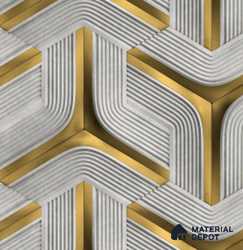 WT0902 | 10 Meter x 21 Inch PVC Patterned Look Wallpaper - 57 Sq. Ft. | Minimum 15% wastage during installation
